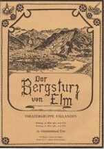 1981 Der Bergsturz von Elm