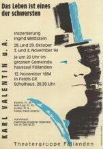 1994 Das Leben ist eines der Schwersten